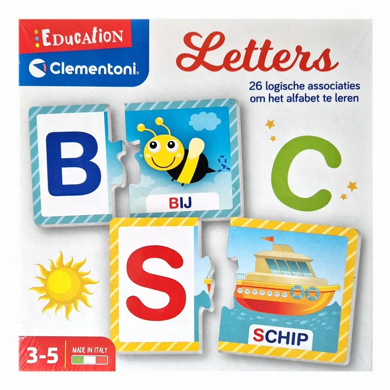 education letters - letters - educatief - ontwikkeling - spel - kinderen from Clementoni, Multi edition – box