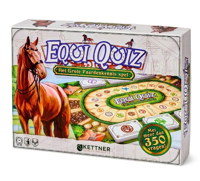 Equi Quiz Paardenkennis spel de Clementoni – boîte