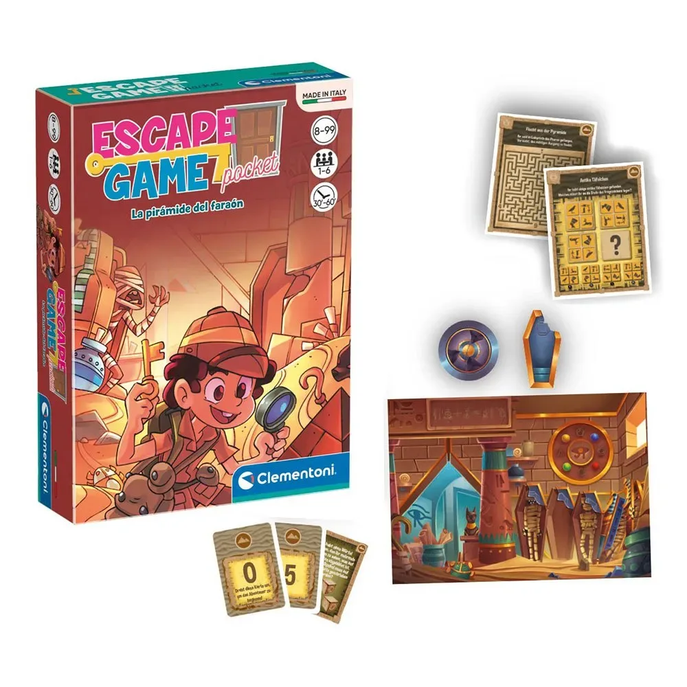 Escape Room College Brætspil fra Clementoni – æske