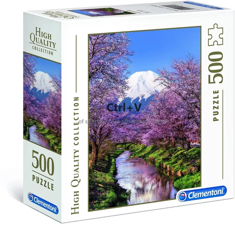 Fuji Mountain Puzzel - 500 stukjes van Clementoni – doos