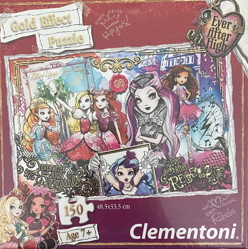 Gold effect puzzel rebels 150 from Clementoni – box