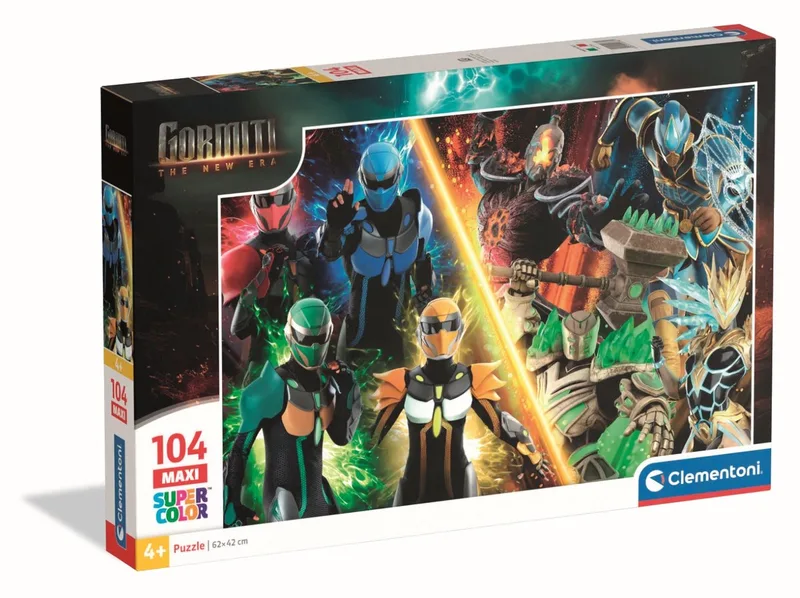 Gormiti 104-delige maxi puzzel Clementoni van Clementoni, editie Meerkleurig – doos