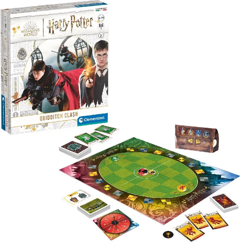 Harry Potter - Bordspel Quidditch Clash - Vanaf 8 jaar from Clementoni – box