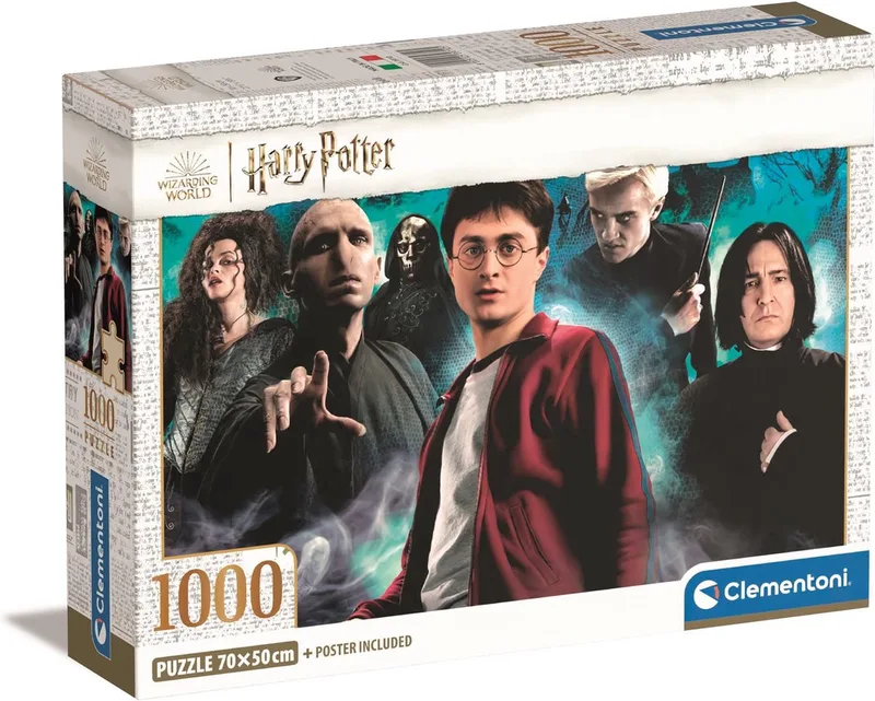 High Quality Collection - Puzzel 1000 Stukjes - Harry Potter - Puzzel Voor Volwassenen en Kinderen - 14-99 jaar de Clementoni, édition Multicolore – boîte