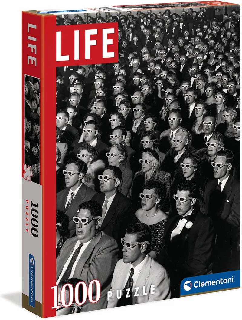In 3D - LIFE Collection van Clementoni, editie Rood – doos