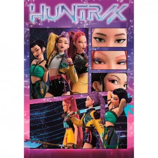 K-Pop Demon Hunters Puzzel 1000 Stukjes - Compact Huntrix Legpuzzel - Kpop Cadeau voor Volwassenen vanaf 14 Jaar von Clementoni, Ausgabe Lila – Schachtel 3 von 6