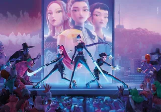 K-Pop Demon Hunters Puzzel 1000 Stukjes van Clementoni Compact - Kpop Huntrix Legpuzzel - K Pop Hobby Cadeau voor Kinderen vanaf 6 Jaar von Clementoni, Ausgabe Neon – Schachtel 5 von 5