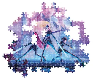 K-Pop Demon Hunters Puzzel 1000 Stukjes van Clementoni Compact - Kpop Huntrix Legpuzzel - K Pop Hobby Cadeau voor Kinderen vanaf 6 Jaar von Clementoni, Ausgabe Neon – Schachtel 2 von 5
