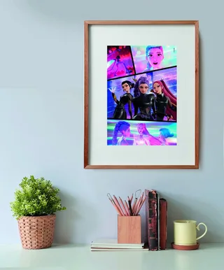 K-Pop Demon Hunters Puzzel 300 Stukjes van Clementoni Supercolor - Kpop Huntrix Legpuzzel voor Kinderen - K Pop Cadeau vanaf 6 Jaar van Clementoni, editie Super Kpop Demon Hunters – doos 4 van 5
