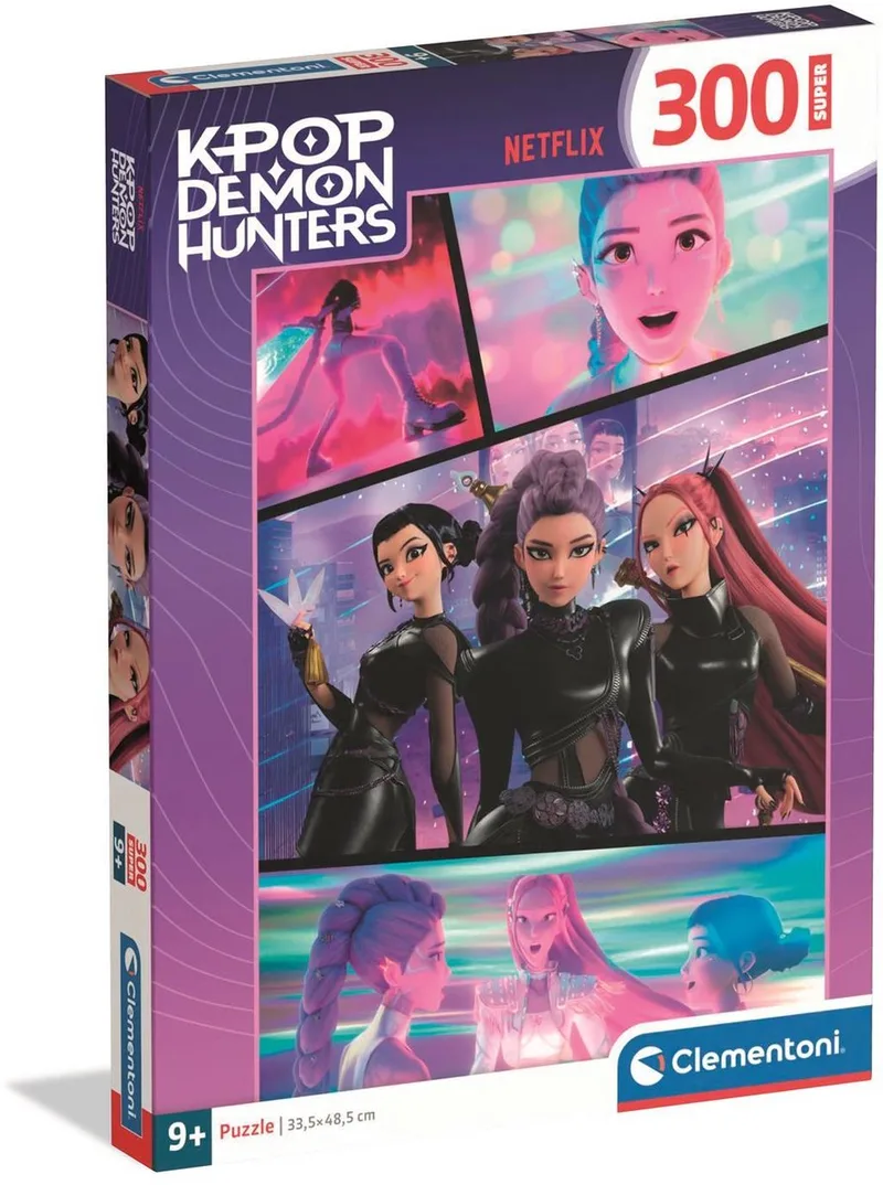 Super Kpop Dämonenjäger 202402 Puzzle von Clementoni, Ausgabe Super Kpop Demon Hunters – Schachtel