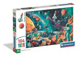 Kinderpuzzel - 104 Stukjes - Cosmic Crew 2025 - Puzzel Vanaf 6 Jaar from Clementoni, Multicolour edition – box 2 of 2