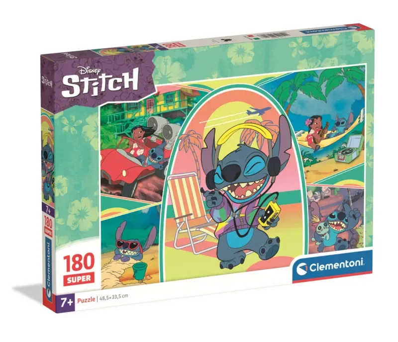 Kinderpuzzel - 180 Stukjes - Super Stitch 2025 - Puzzel Vanaf 7 Jaar from Clementoni, Multicolour edition – box 2 of 2