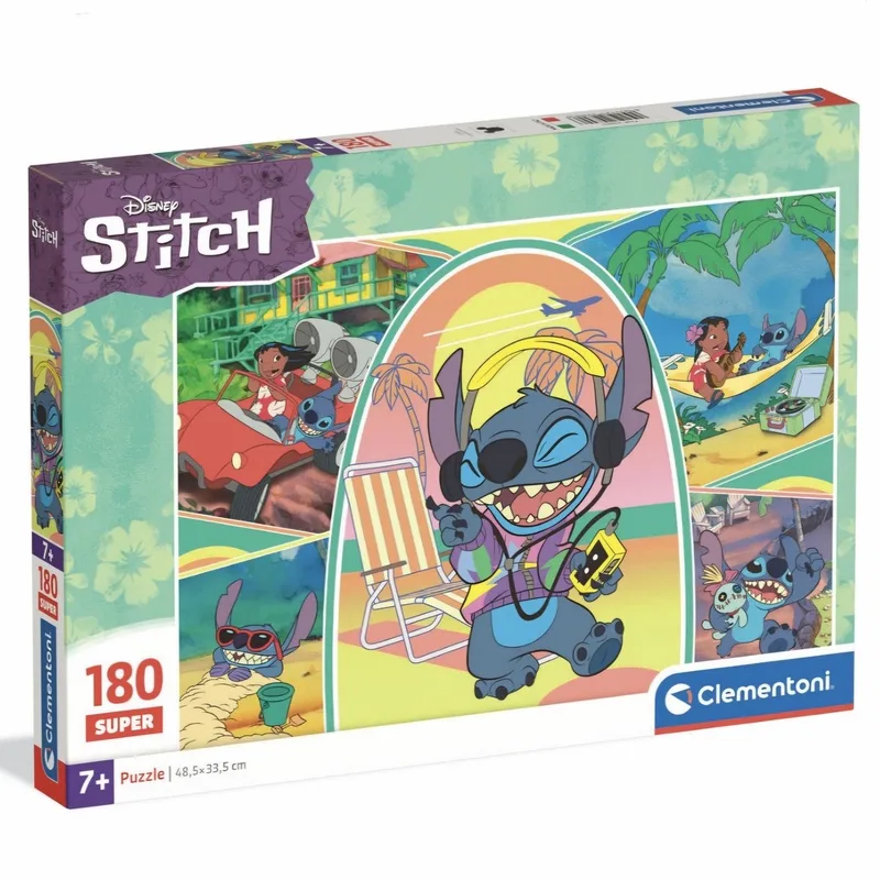 Kinderpuzzel - 180 Stukjes - Super Stitch 2025 - Puzzel Vanaf 7 Jaar from Clementoni, Multicolour edition – box 1 of 2