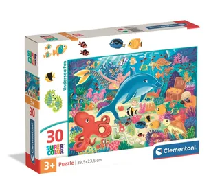 Kinderpuzzel - 30 Stukjes - Onderwater Avontuur - Puzzel vanaf 3 jaar from Clementoni, Multicolour edition – box 2 of 2