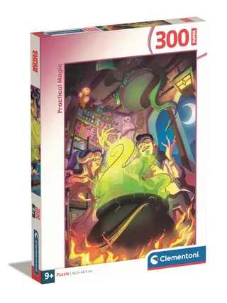 le Puzzle européen Made in Italie Puzzle La Pratique de la Magie - 200 à 499 pièces de Clementoni, édition Multicolore – boîte 2 sur 2