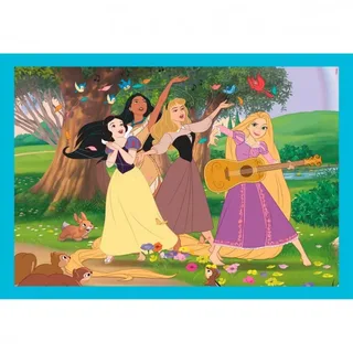 Kinderpuzzel 4 in 1 - Disney Princess - 12, 16, 20 en 24 Stukjes - Puzzel Vanaf 3 Jaar from Clementoni, Multicolour edition – box 5 of 6