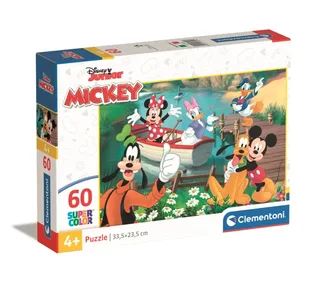 Kinderpuzzel - 60 Stukjes - Disney Classics Mickey - Puzzel Vanaf 4 Jaar van Clementoni, editie Meerkleurig – doos 2 van 2