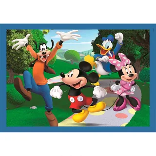 Kinderpuzzels 4-in-1 Mickey Mouse Club House - 4 Puzzels 12 tot 24 Stukjes - Puzzel en Legpuzzel Set - Speelgoed voor Kinderen vanaf 3 Jaar van Clementoni, editie Meerkleurig – doos 2 van 5