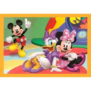 Kinderpuzzels 4-in-1 Mickey Mouse Club House - 4 Puzzels 12 tot 24 Stukjes - Puzzel en Legpuzzel Set - Speelgoed voor Kinderen vanaf 3 Jaar van Clementoni, editie Meerkleurig – doos 4 van 5