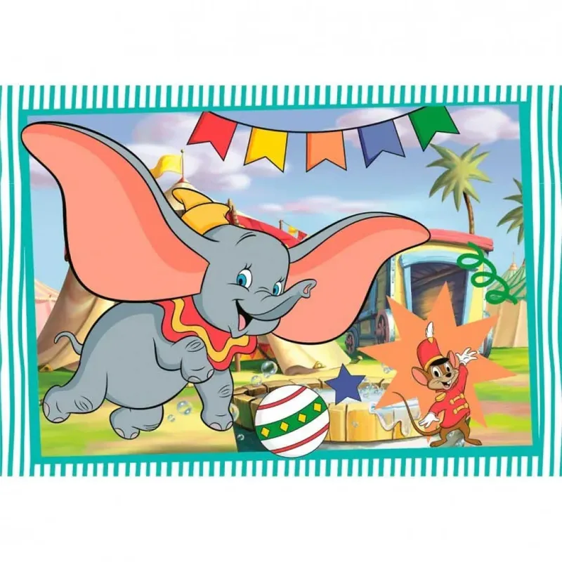 Kinderpuzzels Disney Classic - 2 Puzzels van 20 Stukjes - Puzzel en Legpuzzel Set - Educatief Speelgoed voor Kinderen vanaf 3 Jaar van Clementoni, editie Meerkleurig – doos 3 van 6