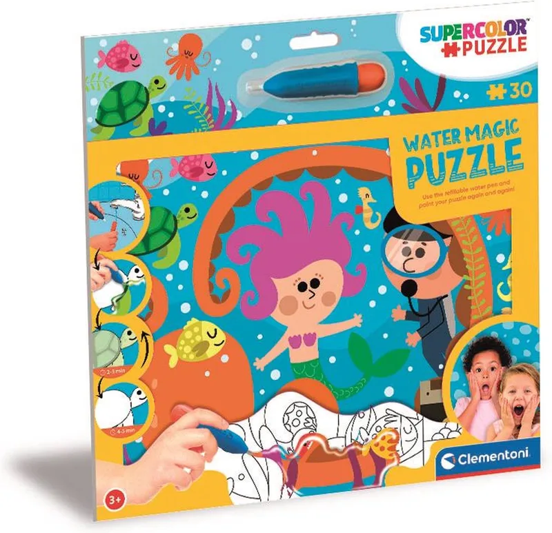 Kinderpuzzels - Water Magic Noli - The Deep Sea, Puzzel 30 Stukjes, 3-5 jaar - 22709 from Clementoni, Multicolour edition – box