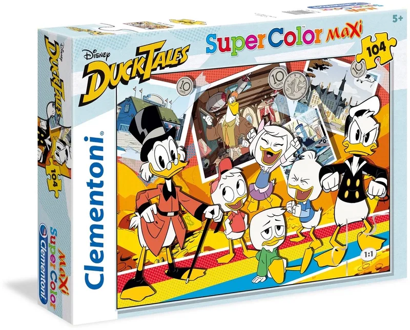 Legpuzzel Duck Tales 104 Stukjes van Clementoni, editie Meerkleurig – doos