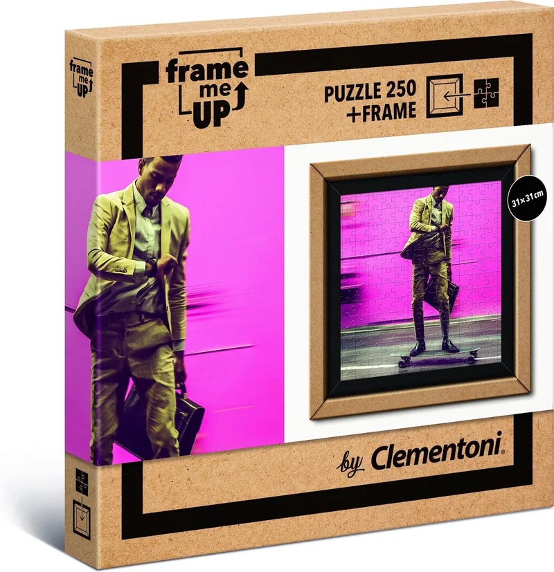 Legpuzzel - Frame Me Up Puzzel Collectie - Living Fster - 250 stukjes, puzzel volwassenen från Clementoni, utgåva Multi kleur – kartong
