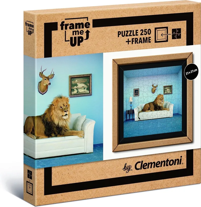 Legpuzzel - Frame Me Up Puzzel Collectie - The Master of the house - 250 stukjes, puzzel volwassenen van Clementoni, editie Multi kleur – doos