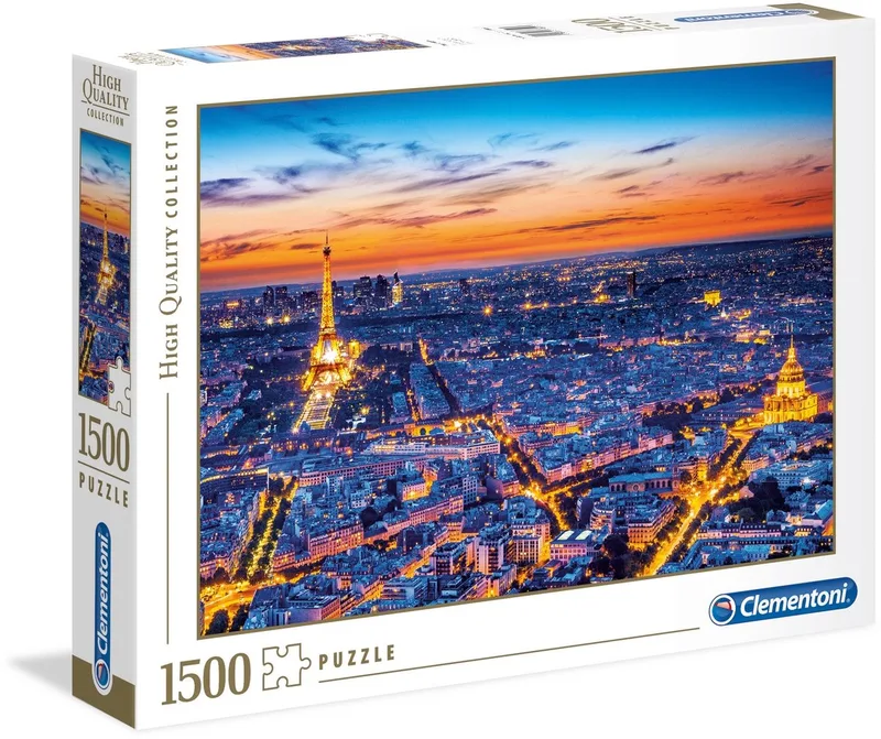 Legpuzzel High Quality Collection Paris View 1500 Stukjes van Clementoni, editie Meerkleurig – doos