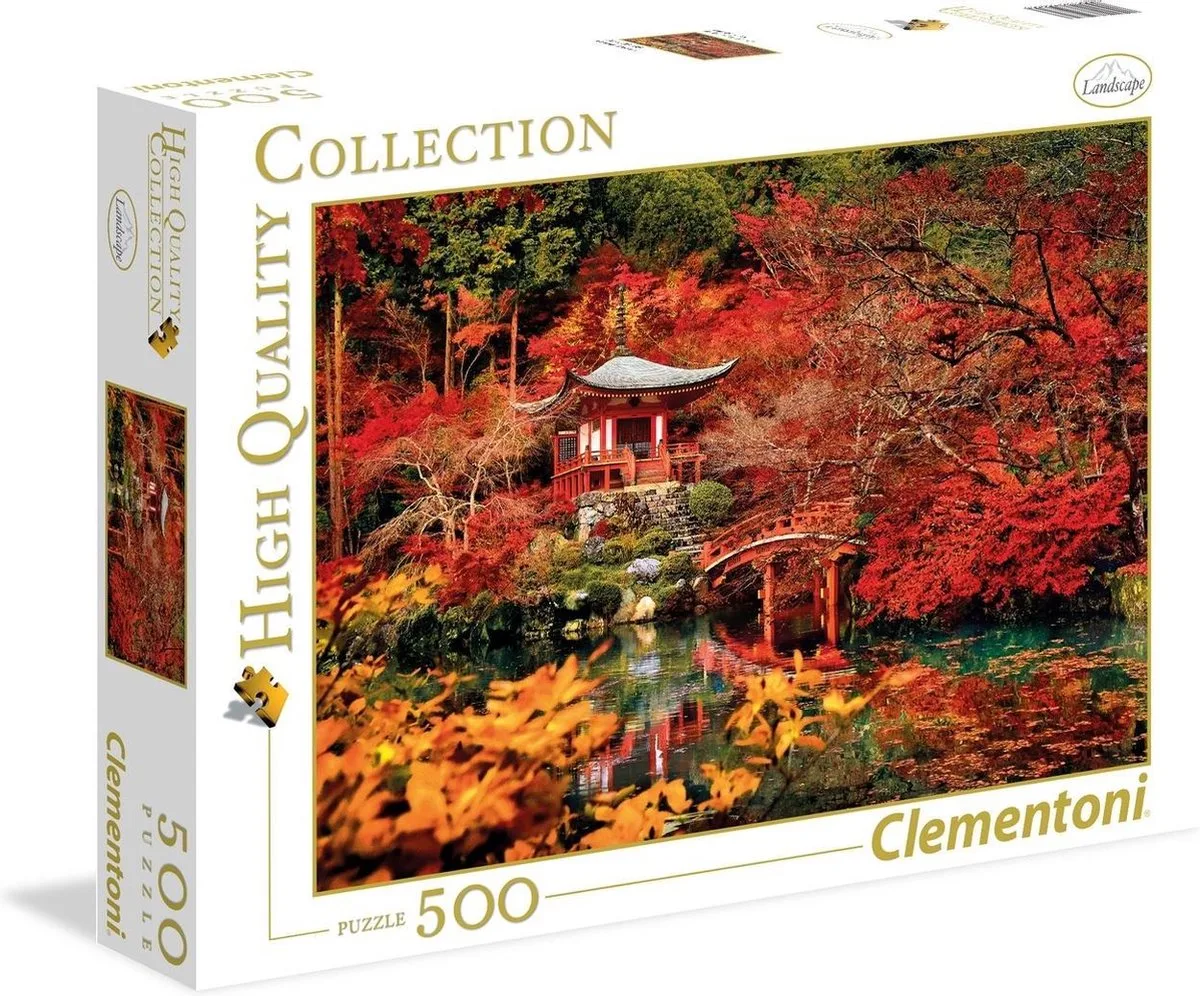 Legpuzzel - High Quality Puzzel Collectie - Orient Dream - 500 Stukjes, puzzel volwassenen van Clementoni, editie Multi kleur – doos