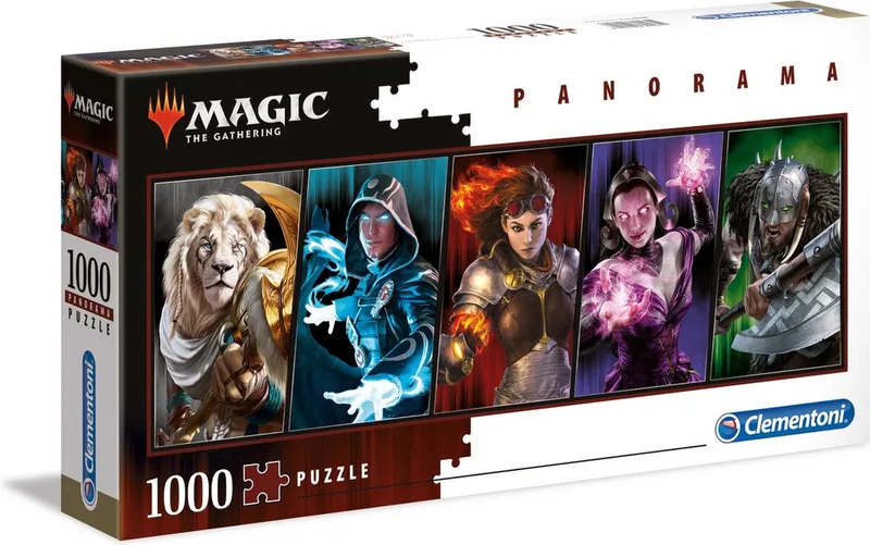 Legpuzzel Magic The Gathering Karton 1000 Stukjes van Clementoni, editie Meerkleurig – doos