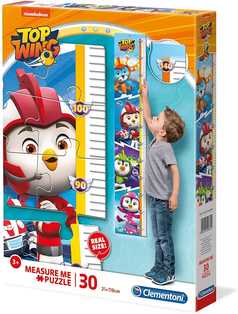 Legpuzzel Measure Me Top Wings 30 Stukjes van Clementoni, editie Meerkleurig – doos 2 van 2