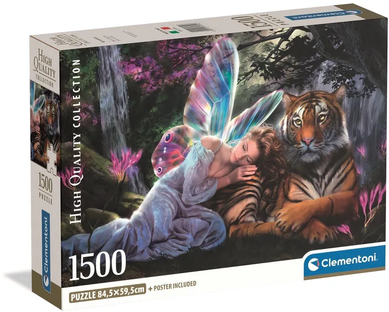 Legpuzzel My Sentinel - Puzzel 1500 Stukjes - High Quality Collection - Compact Box - Puzzels en Legpuzzels voor Volwassenen from Clementoni, Multicolour edition – box