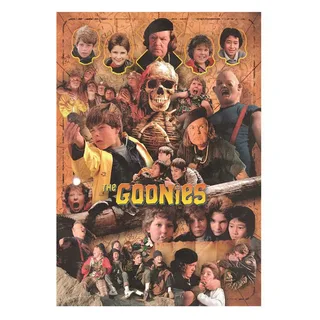 Legpuzzel The Goonies - Puzzel 1000 Stukjes - Cult Movies Collectie - Compact Box - Puzzels en Legpuzzels voor Volwassenen von Clementoni, Ausgabe Mehrfarbig – Schachtel 3 von 4
