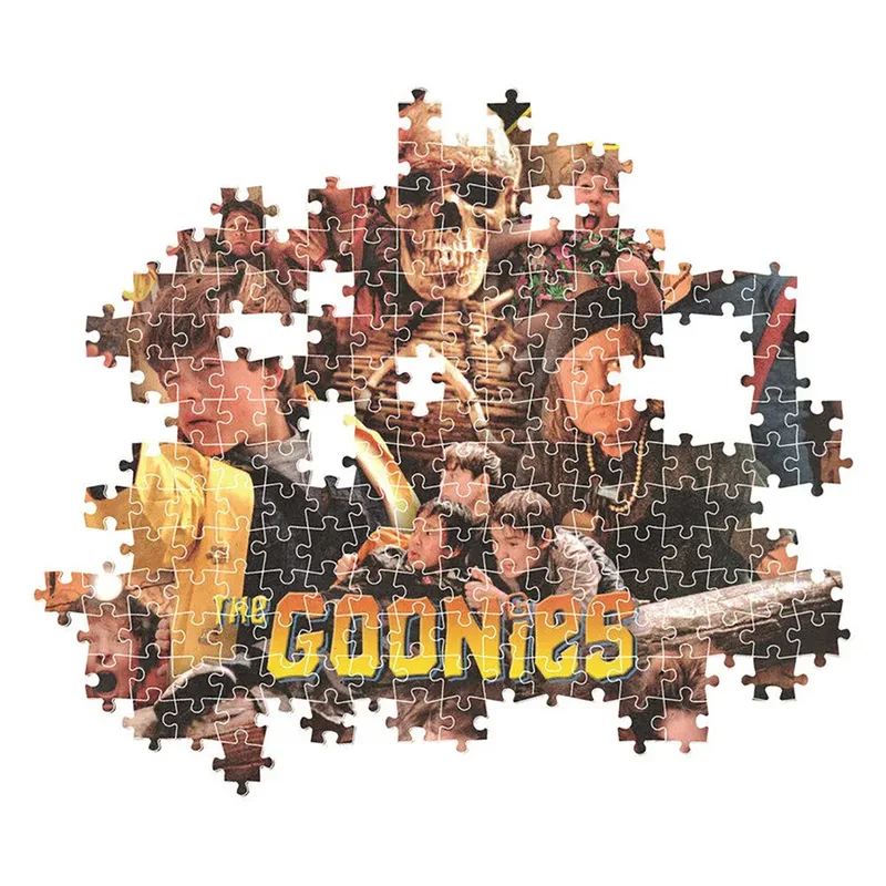 Legpuzzel The Goonies - Puzzel 1000 Stukjes - Cult Movies Collectie - Compact Box - Puzzels en Legpuzzels voor Volwassenen von Clementoni, Ausgabe Mehrfarbig – Schachtel 4 von 4