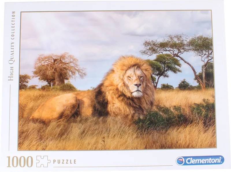 Legpuzzel The King 1000 Stukjes van Clementoni, editie Meerkleurig – doos