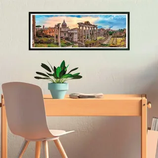 Legpuzzel Twilight over the Eternal Empire - Puzzel 1000 Stukjes - High Quality Collection Panorama Puzzels en Legpuzzels voor Volwassenen van Clementoni, editie Meerkleurig – doos 4 van 6