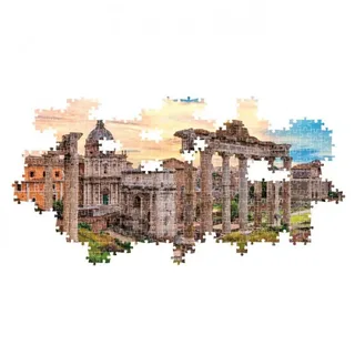 Legpuzzel Twilight over the Eternal Empire - Puzzel 1000 Stukjes - High Quality Collection Panorama Puzzels en Legpuzzels voor Volwassenen van Clementoni, editie Meerkleurig – doos 2 van 6