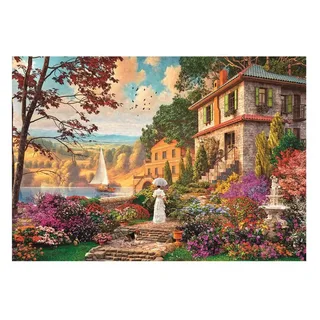 Legpuzzel Victorian Promenade - Puzzel 500 Stukjes - High Quality Collection Puzzle - Compact Box - Legpuzzels en Puzzels voor Volwassenen from Clementoni, Multicolour edition – box 3 of 3