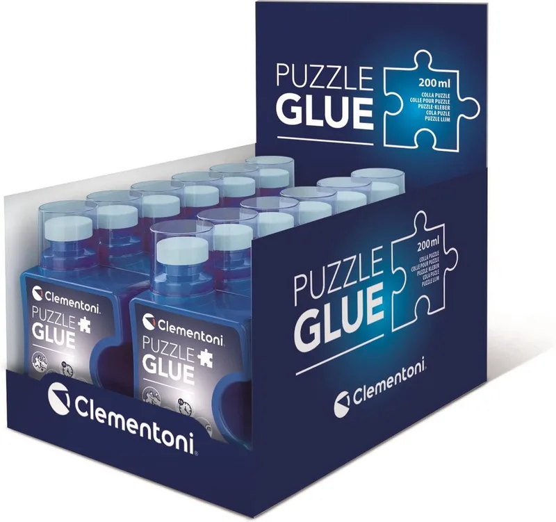 Legpuzzellijm - 200ml - Voor het vastlijmen van puzzels from Clementoni, Multicolour edition – box