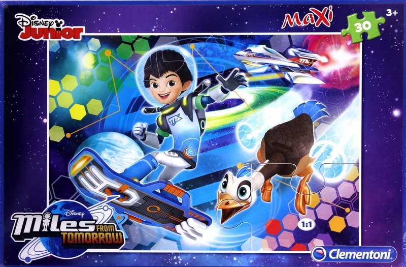 Maxi Puzzel 30 Stuk - Miles van Morgen van Clementoni – doos