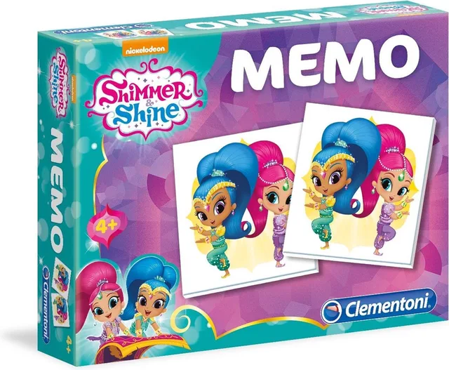 Memo - Shimmer En Shine - 48 delig - Kaartspel