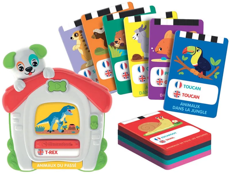 Mes 100 Premiers Mots Bilingues – Educatief spel from Clementoni, Multicolour edition – box