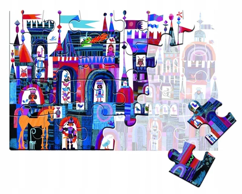 Mijn Puzzel Kasteel 24 Stukjes van Clementoni, editie Meerkleurig – doos