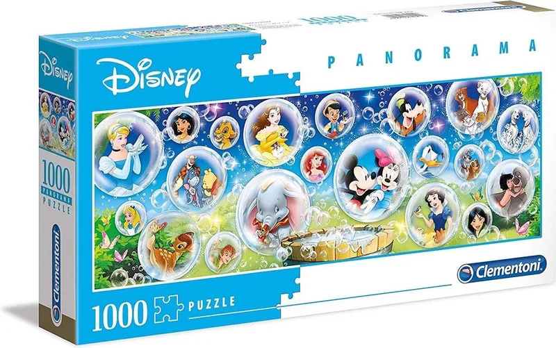 Panorama High Quality Collectie puzzel - Classic 1000 stukjes, puzzel volwassenen van Clementoni, editie Multi kleur – doos