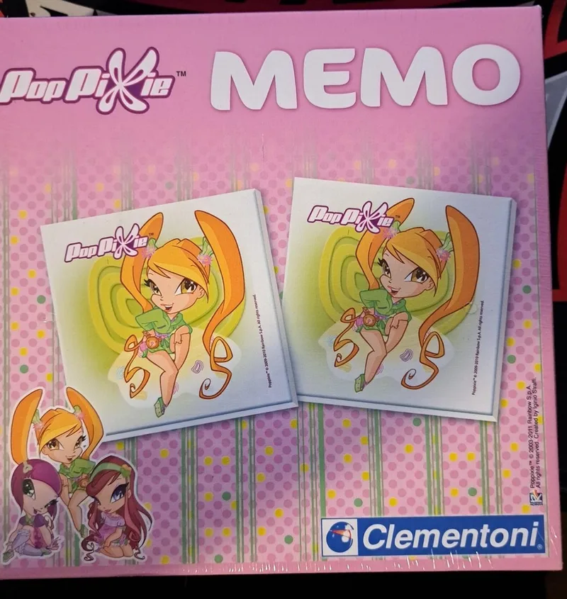 Pop Pixie Memo 5X from Clementoni – box