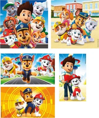 Puzzel - 10 Puzzels in 1 Doos - Paw Patrol - van 18 tot 60 stukjes - Puzzel Voor Kinderen - Vanaf 4 jaar de Clementoni, édition Multicolore – boîte 4 sur 5