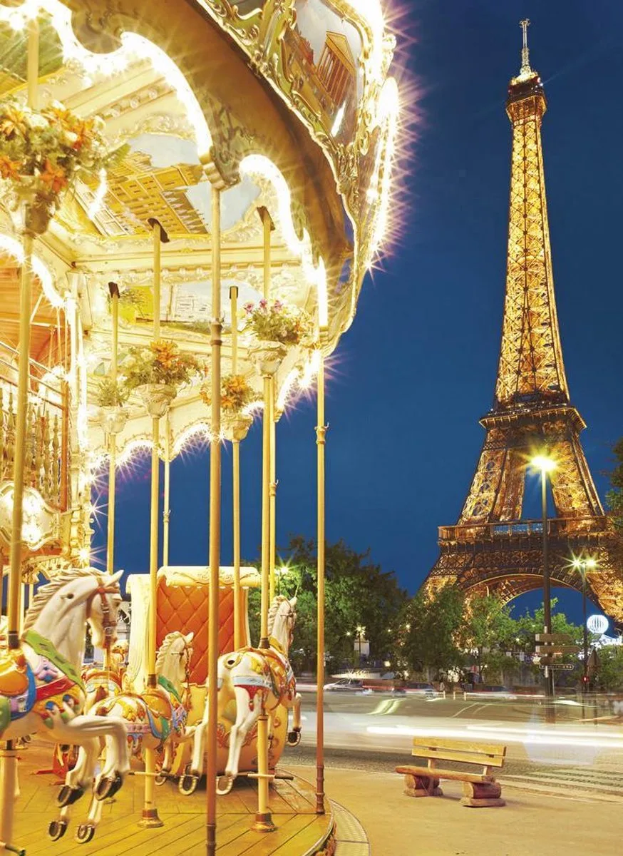 Puzzel 1000 Paris von Clementoni – Schachtel