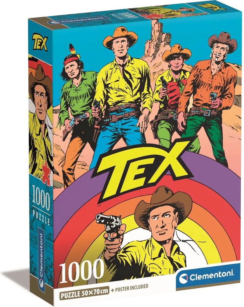 Puzzel - 1000 Stukjes - Aansprekende Afbeeldingen - Puzzel Voor Volwassenen van Clementoni, editie Meerkleurig – doos