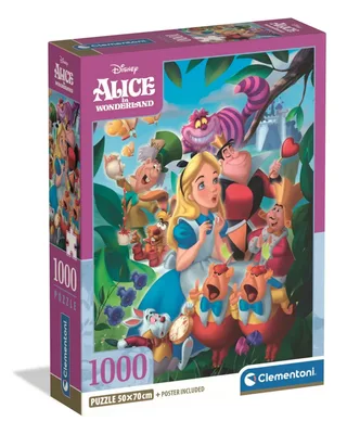 Puzzel - 1000 Stukjes - Alice in Wonderland fra Clementoni, Flerfarvet-udgave – æske 2 af 2